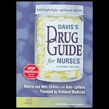 Daviss Elect. Drug Guide for Nurses  CD (Software)