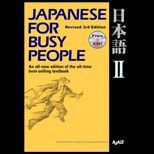 Japanese for Busy People II  With CD