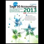 Using Sage 50 Accounting, 2013   With Access (Canadian)