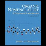 Organic Nomenclature  A Programmed Introduction