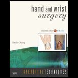 Operative Tech.  Hand and Wrist 2 Vols and Dvd
