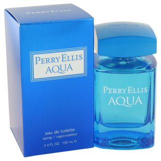 Perry Ellis Aqua for Men by Perry Ellis EDT Spray 3.4 oz