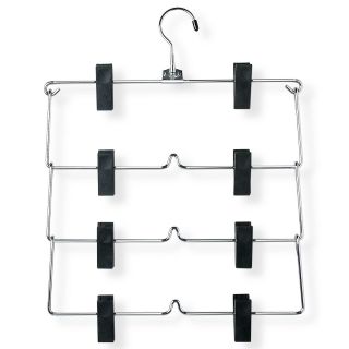 HONEY CAN DO Honey Can Do 4 Tier Fold Up Skirt Hangers