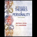 Intro. to Theories of Personality
