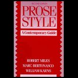 Prose Style  A Contemporary Guide