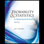 Probability and Statistics for Engineering   Student Solution Manual