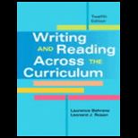 Writing and Reading Across the Curriculum With Access