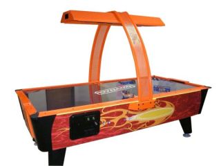 Firestorm 8 Air Hockey with Overhead Score Unit Table for Home