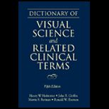 Dictionary of Visual Science and Related Clinical   With CD
