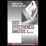 Cost Effectiveness  Methods and Applications