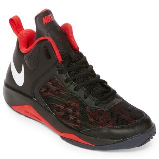 Nike Dual Fusion BB Grade School Boys Basketball Shoes, Red, Boys