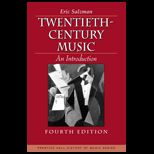 Twentieth Century Music  An Introduction