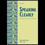 Speaking Clearly  The Basics of Voice and Articulation