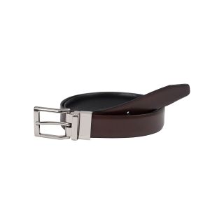 Dockers Reversible Leather Belt, Black/Brown, Mens