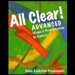 All Clear  Advanced Idiom and Pronunciation in Context / With Three Tapes