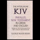 Interlinear Kjv Parallel New Testament