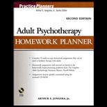 Adult Psychotheraphy Homework Planner