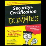 Security + Certification for Dummies   With CD