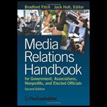 Media Relations Handbook for Government