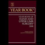 Yearbook Hand and Upper Limbsurgery, 2008