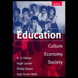 Education  Culture, Economy, Society