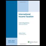 International Income Taxation Code  2013 14