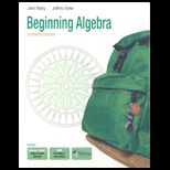 Beginning Algebra   With CD and Access