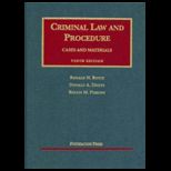 Criminal Law and Procedure  Cases and Materials
