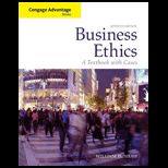 Business Ethics  A Textbook with Cases