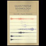 Quantitative Seismology