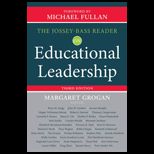 Jossey Bass Reader on Educational Leadership