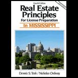 Real Estate Principles for Lic. Prep. in Miss.