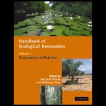Handbook of Ecological Restoration, Volume 2