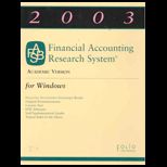 2003 Financial Accounting Research System (FARS) CD  Academic Version for Windows (Software)
