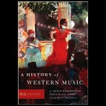 History of Western Music (Regulation Edition) Package
