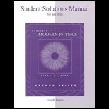 Concepts of Modern Physics (Student Solution Manual)