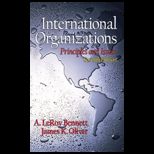 International Organizations  Principles and Issues