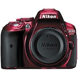 Nikon D5300 DX Format Digital 24.2MP SLR Body w/ 3.2 Vari angle LCD, Wi Fi, GPS