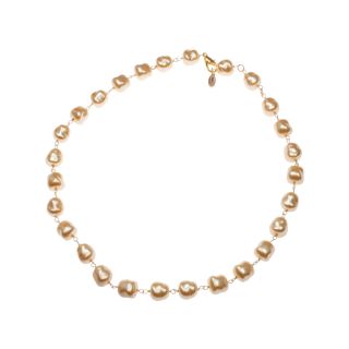 dom by dominique cohen Creme Pearlescent Beaded Necklace, Womens