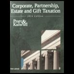Corporate, Partnership, Estate and Gift Taxation 2014 Edition   With CD