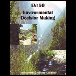 Ev450 Environmental Decision Making (Custom)