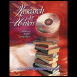 Research for Writers  Advanced English Composition