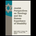 Jewish Perspectives on Theology and Human