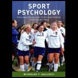 Sport Psychology Performance Enhancement, Performance Inhibition, Individuals, and Teams
