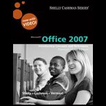 Microsoft Office 2007 Introductory Concepts and Techniques, Premium Video Edition   With DVD