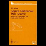Applied Multivariate Data Analysis Volume II