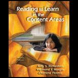 Reading to Learn in Content Areas  Package