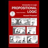 Introduction to Logic  Propositional Logic, Revised Edition / With CD ROM