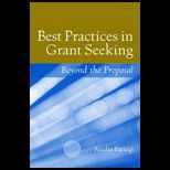 Best Practices in Grant Seeking Beyond the Proposal