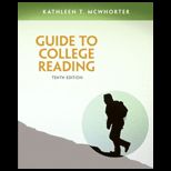 Guide to College Reading   With Myreadinglab